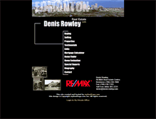 Tablet Screenshot of denisrowley.com